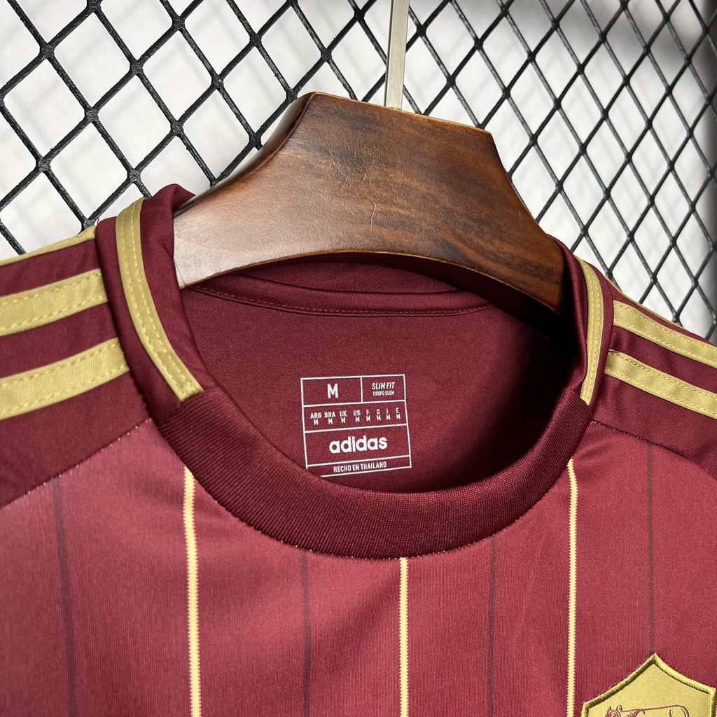 Camiseta AS Roma Local 2024/25 Versión Fan