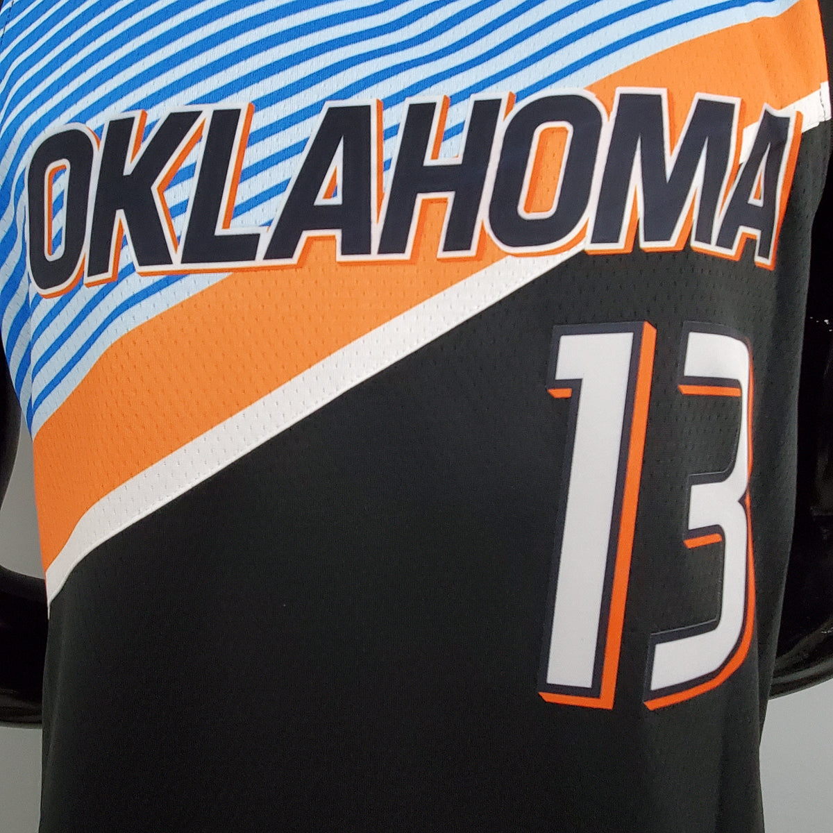 Camiseta Oklahoma City Thunder "City Edition" Negro