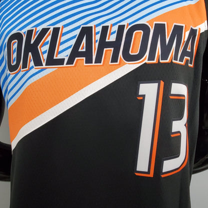 Camiseta Oklahoma City Thunder "City Edition" Negro