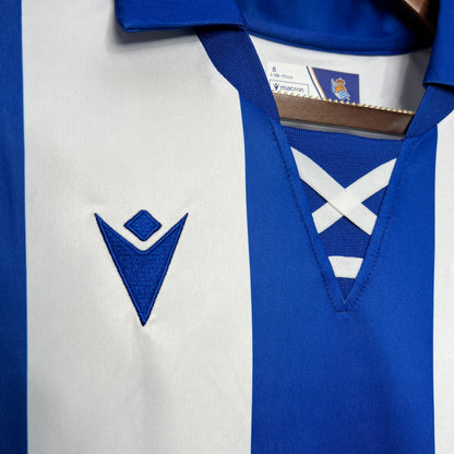 Camiseta Real Sociedad Local 2024/25 Versión Fan