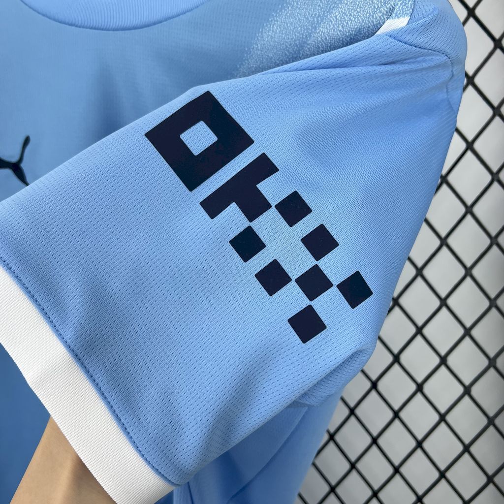 Camiseta Manchester City Local 2025/26 Versión Fan