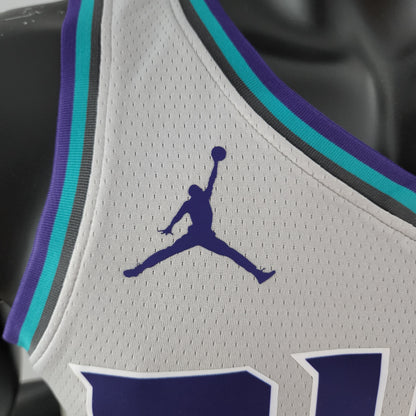 Camiseta Charlotte Hornets Camiseta Clásica Gris
