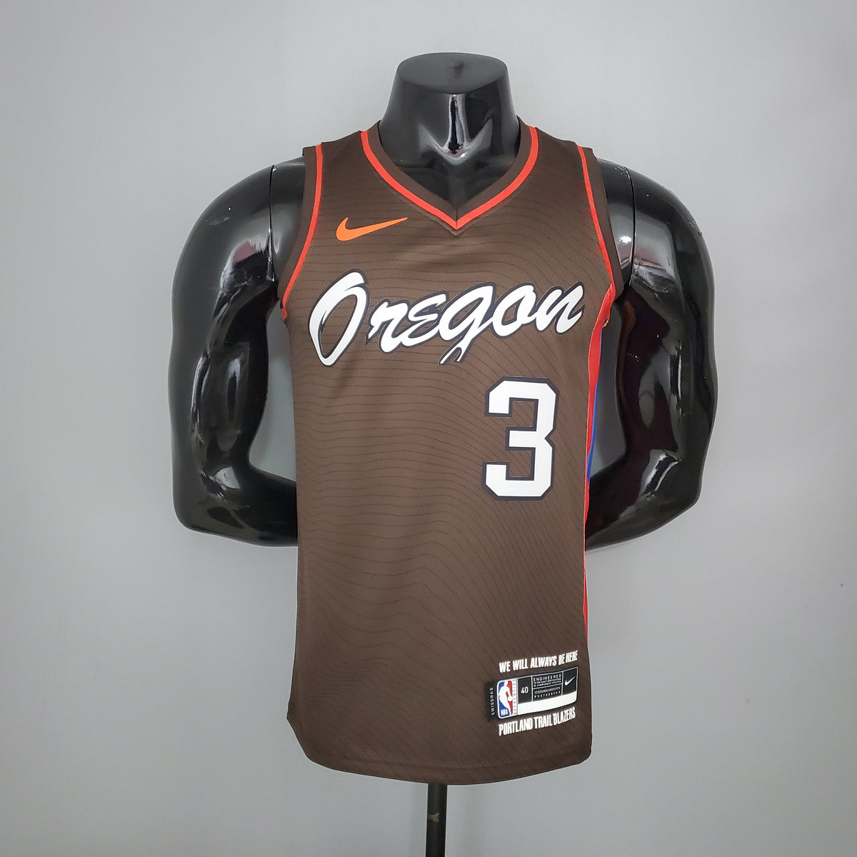 Camiseta Portland Trail Blazers "City Edition" Café