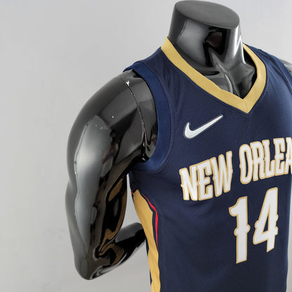 Camiseta New Orleans Pelicans Camiseta Azul Clásica