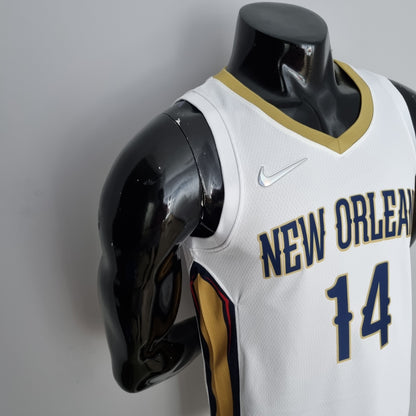 Camiseta New Orleans Pelicans Camiseta Blanca Clásica
