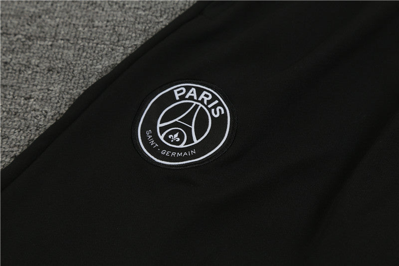 Buzo Completo PSG Negro Burdeo