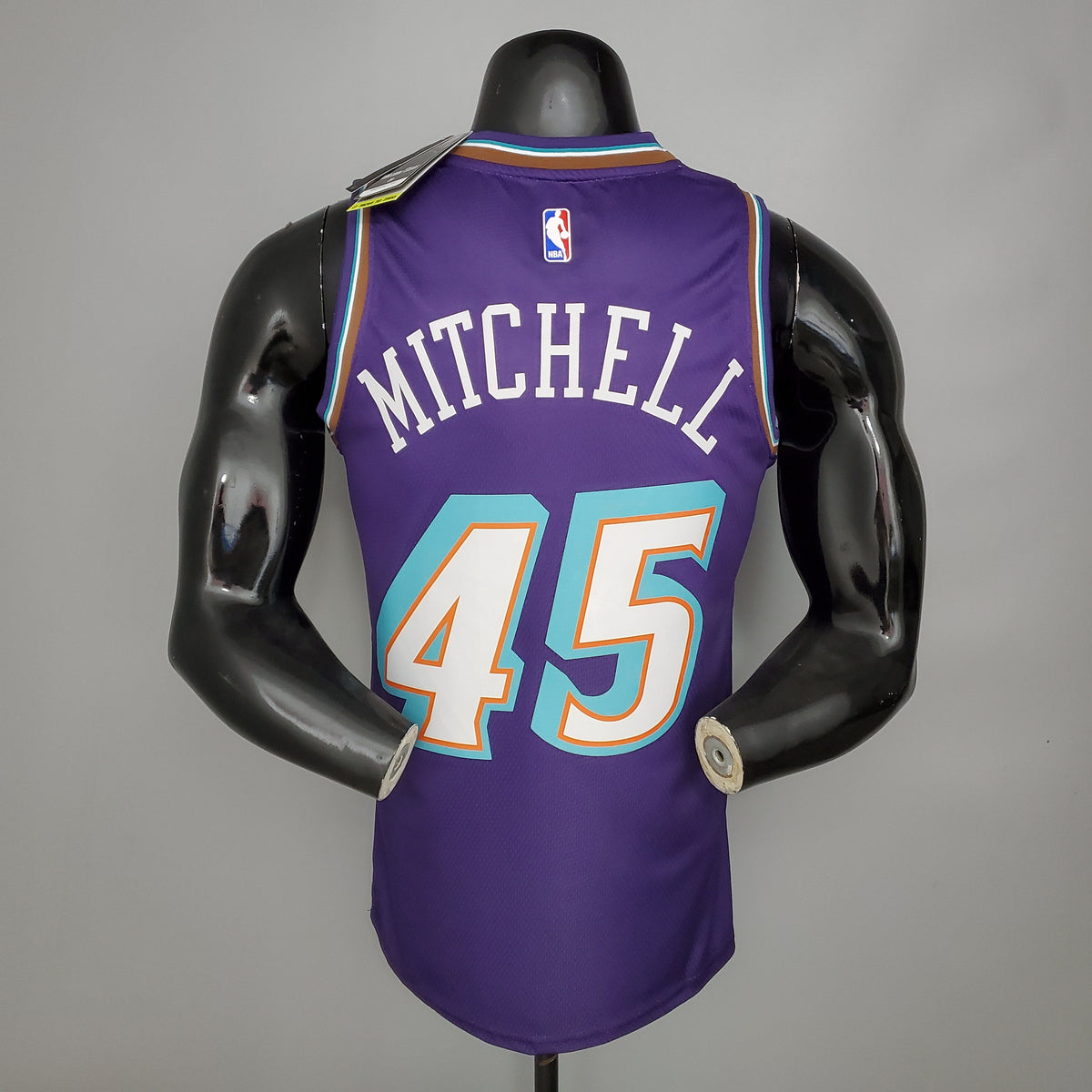 Camiseta Utah Jazz "Retro Mountain" Morada