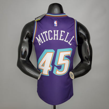 Camiseta Utah Jazz "Retro Mountain" Morada