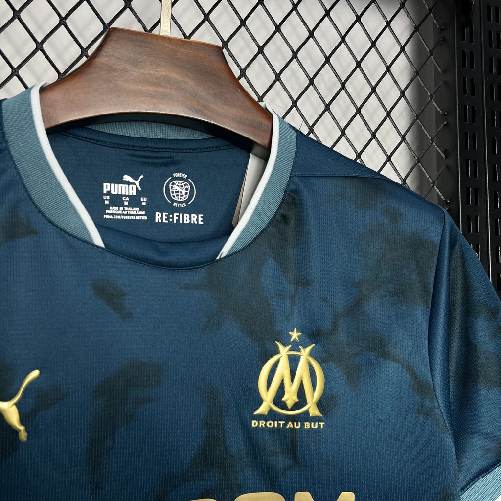 Camiseta Olympique de Marsella Visita 2024/25 Versión Fan