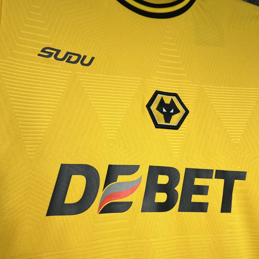 Camiseta Wolves Local 2024/25 Versión Fan
