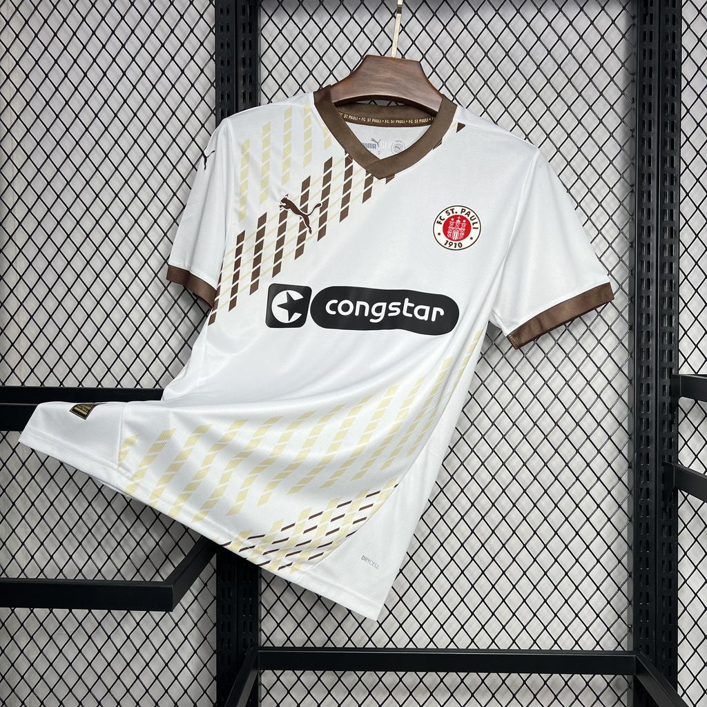 Camiseta St Pauli Visita 2024/25 Versión Fan