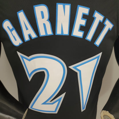 Camiseta Minnesota Timberwolves "Retro Edition" Negra