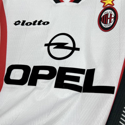 Camiseta AC Milán Retro Visita 1997/98 Versión Fan