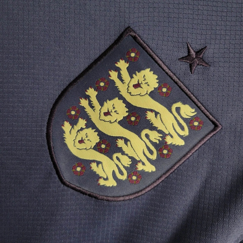 Camiseta Inglaterra Visita Manga Larga 2024 Versión Fan