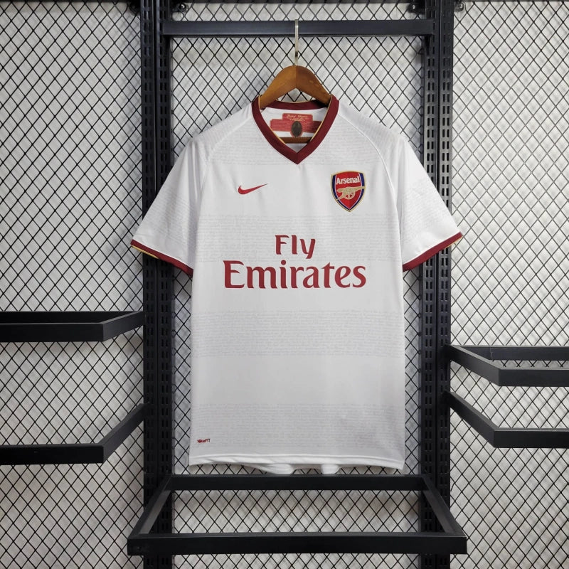 Camiseta Arsenal Visita Retro 2007/08 Versión Fan