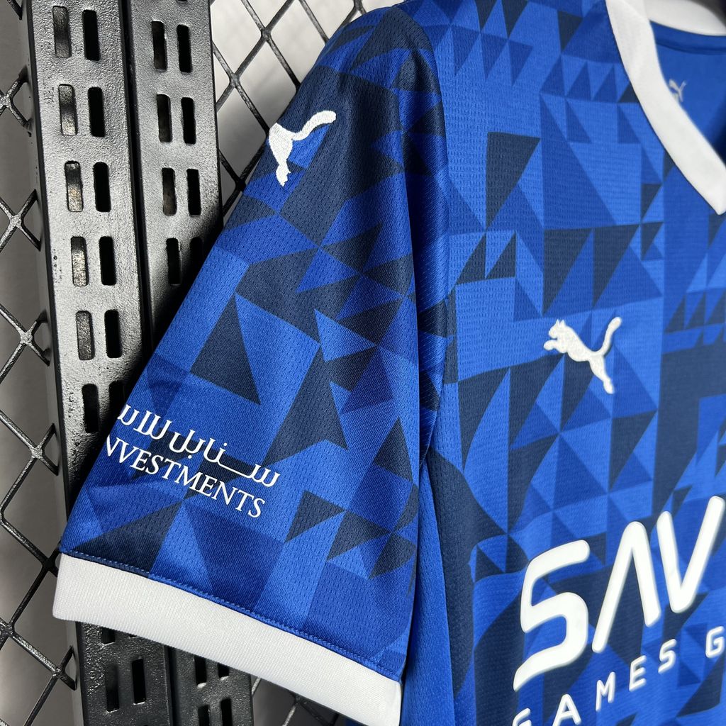 Camiseta Al Hilal SC Local 2024/25 Versión Fan