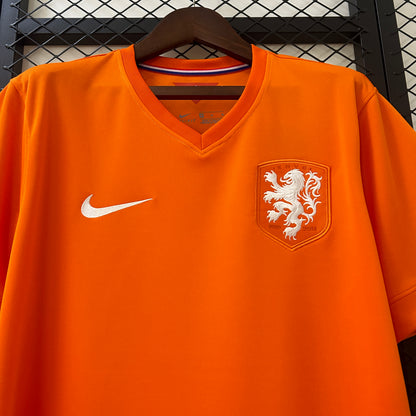 Camiseta Países Bajos Local Retro 2014 Versión Fan
