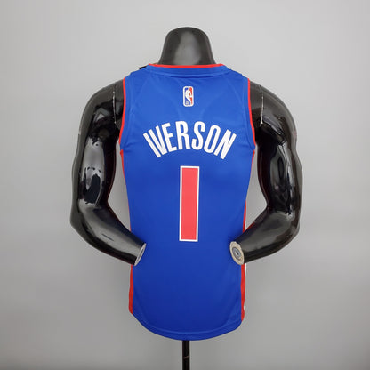 Camiseta Detroit Pistons Camiseta Azul Clásica