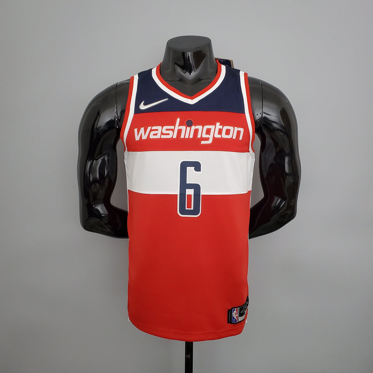 Camiseta Washington Wizards Camiseta Azul Roja Clásica