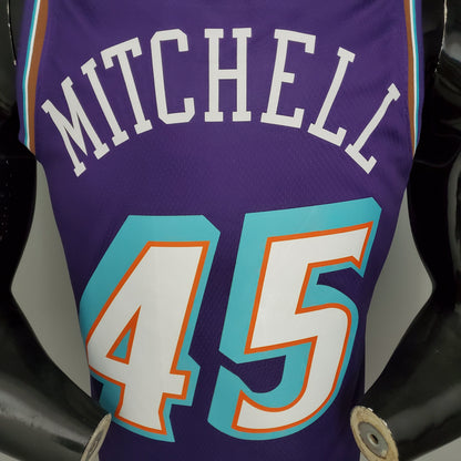 Camiseta Utah Jazz "Retro Mountain" Morada