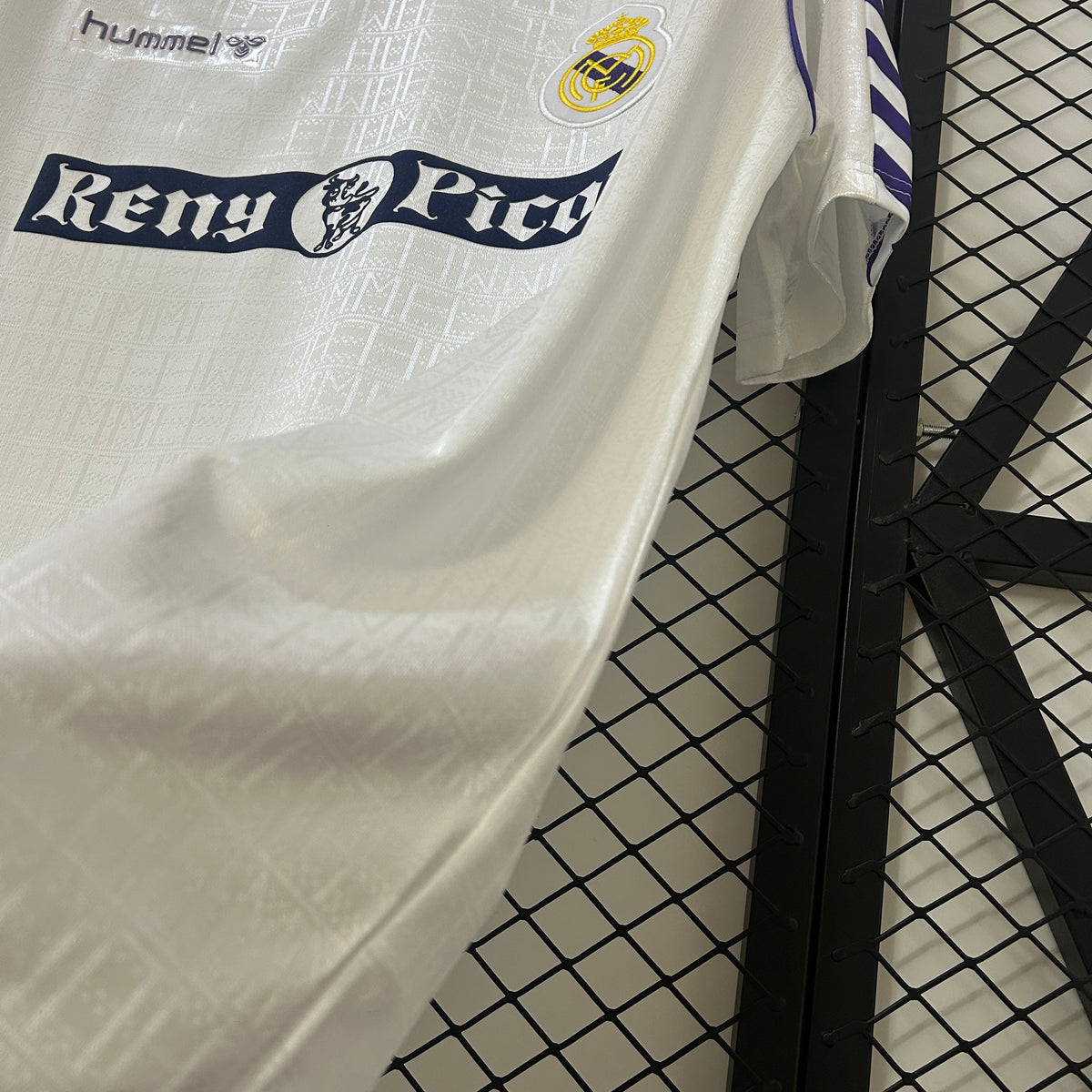 Camiseta Real Madrid Local Retro 1989/90 Versión Fan