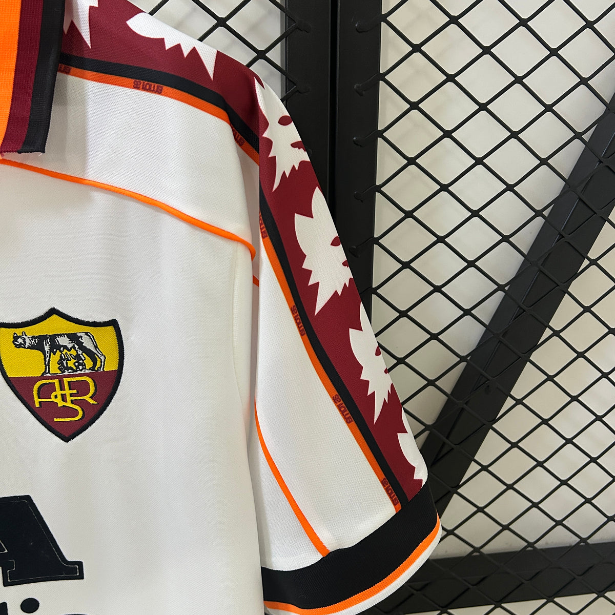 Camiseta AS Roma Visita Retro 1999/00 Versión Fan