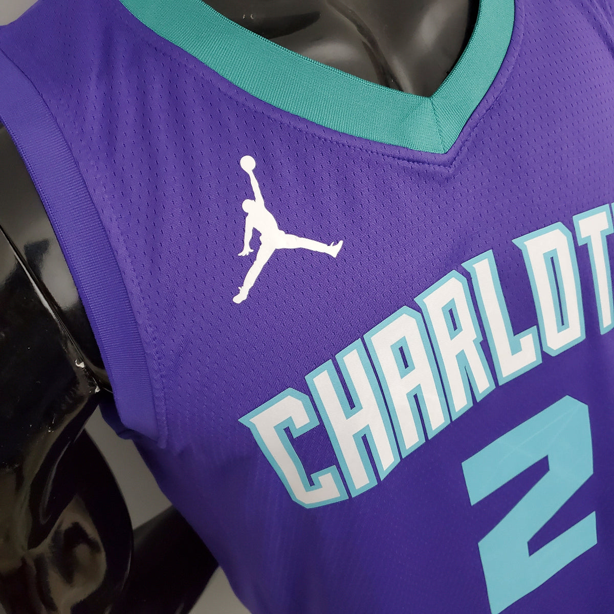 Camiseta Charlotte Hornets Camiseta Clásica Morada