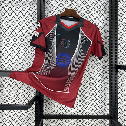 Camiseta FC Barcelona Edición Especial Rojo y Negro 2025/26 Versión Fan