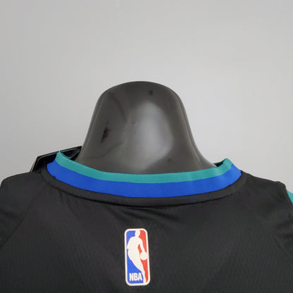 Camiseta Dallas Mavericks Camiseta Negra