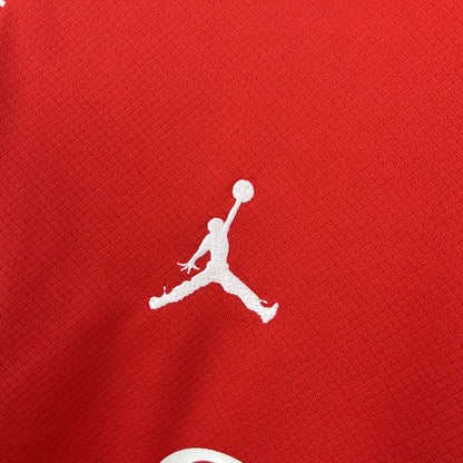 Camiseta Paris Saint-Germain Portero Rojo 2024/25 Versión Fan
