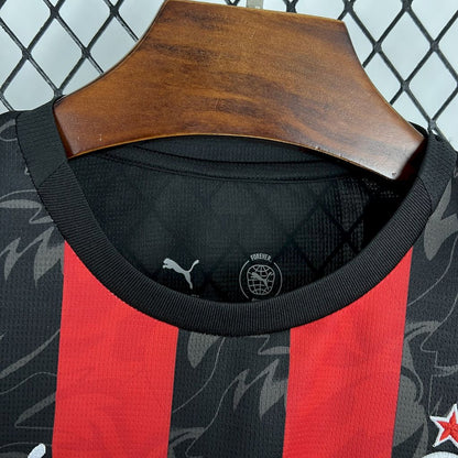 Camiseta AC Milán Local 2025/26 Versión Fan