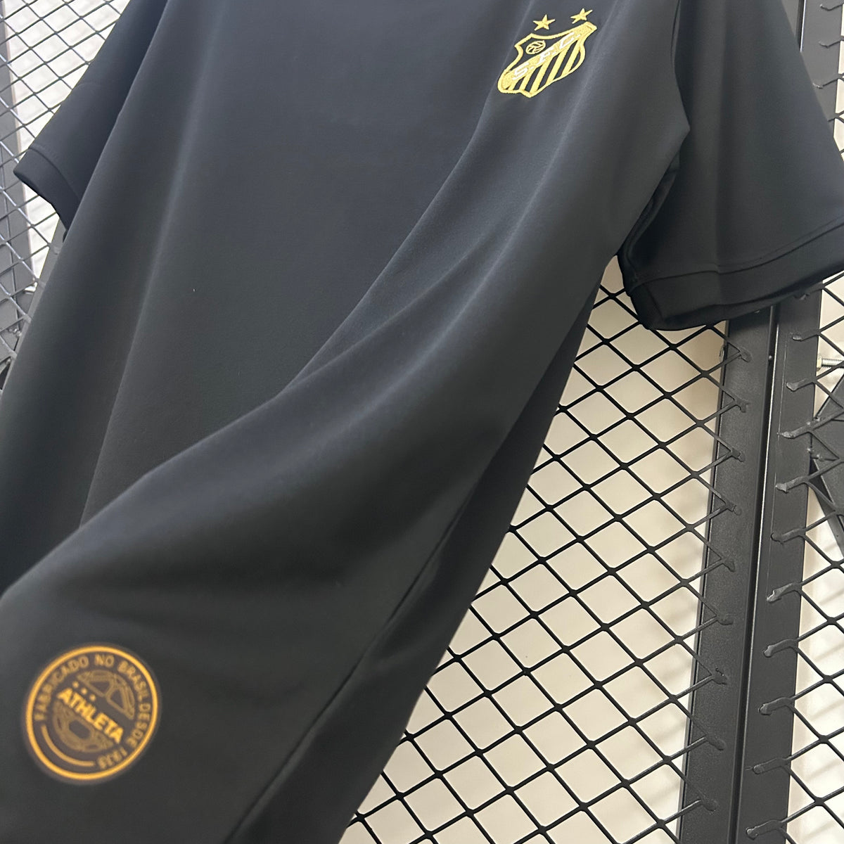 Camiseta Santos Edición Especial Negra 2025/26 Versión Fan