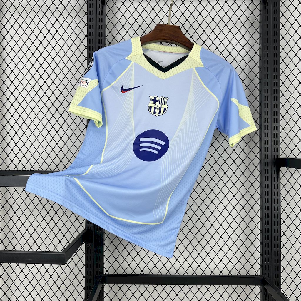 Camiseta FC Barcelona Edición Especial Azul 2025/26 Versión Fan