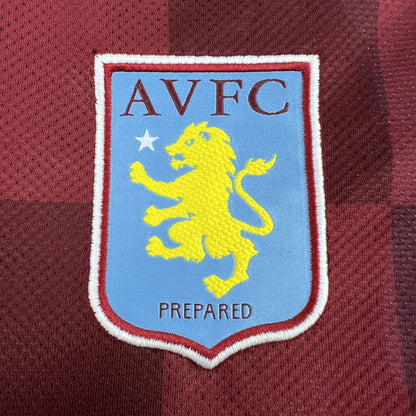 Camiseta Aston Villa Local Retro 2011/12 Versión Fan