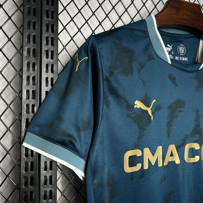 Camiseta Olympique de Marsella Visita 2024/25 Versión Fan