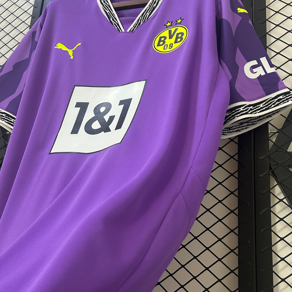 Camiseta Borussia Dortmund Portero Morado 2024/25 Versión Fan