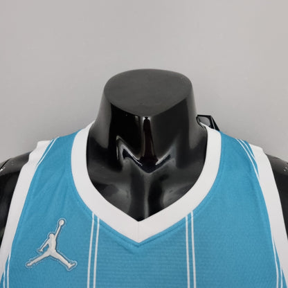 Camiseta Charlotte Hornets Camiseta Clásica Celeste