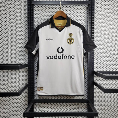 Camiseta Manchester United Retro 100 Aniversario Blanca