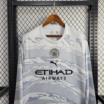 Camiseta Manchester City "Año del Dragón" Manga Larga 2023/24 Versión Fan