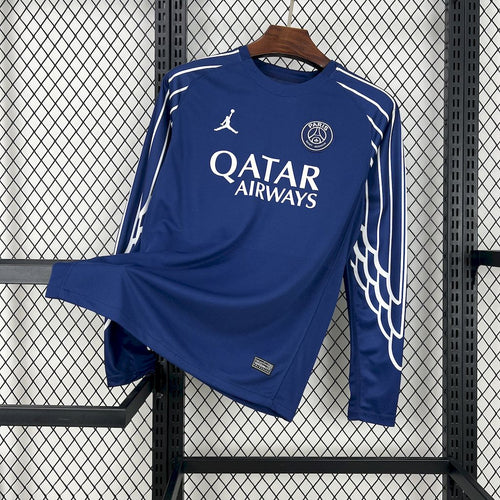 Camiseta Paris Saint-Germain Cuarta Manga Larga 2024/25 Versión Fan