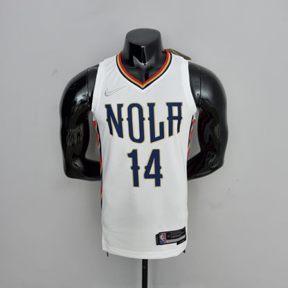 Camiseta New Orleans Pelicans "City Edition" Blanca