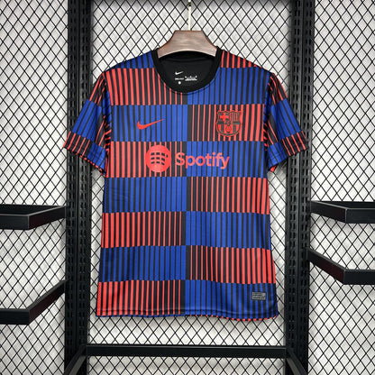 Camiseta FC Barcelona Pre Partido 2024/25 Versión Fan