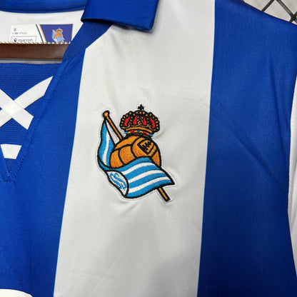 Camiseta Real Sociedad Local 2024/25 Versión Fan