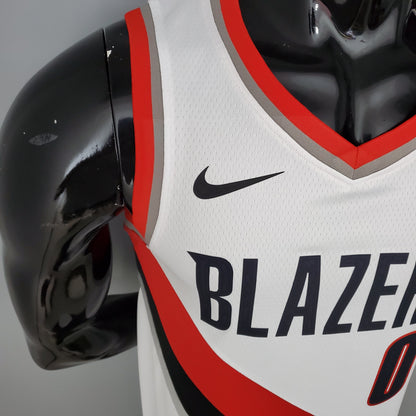 Camiseta Portland Trail Blazers Camiseta Blanca Clásica
