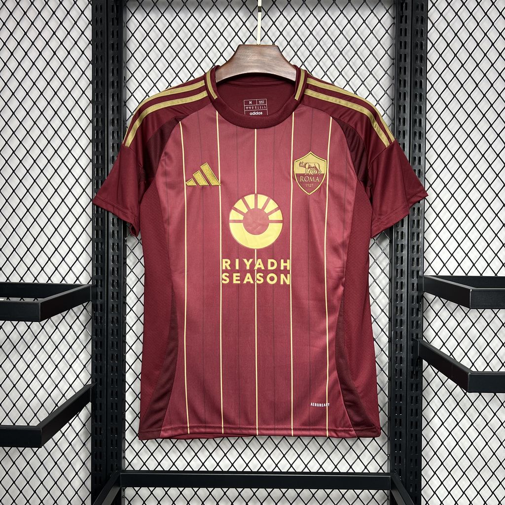 Camiseta AS Roma Local 2024/25 Versión Fan