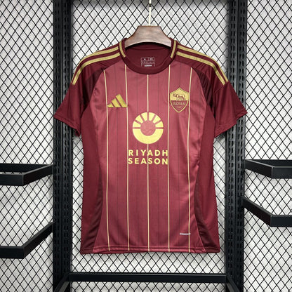Camiseta AS Roma Local 2024/25 Versión Fan