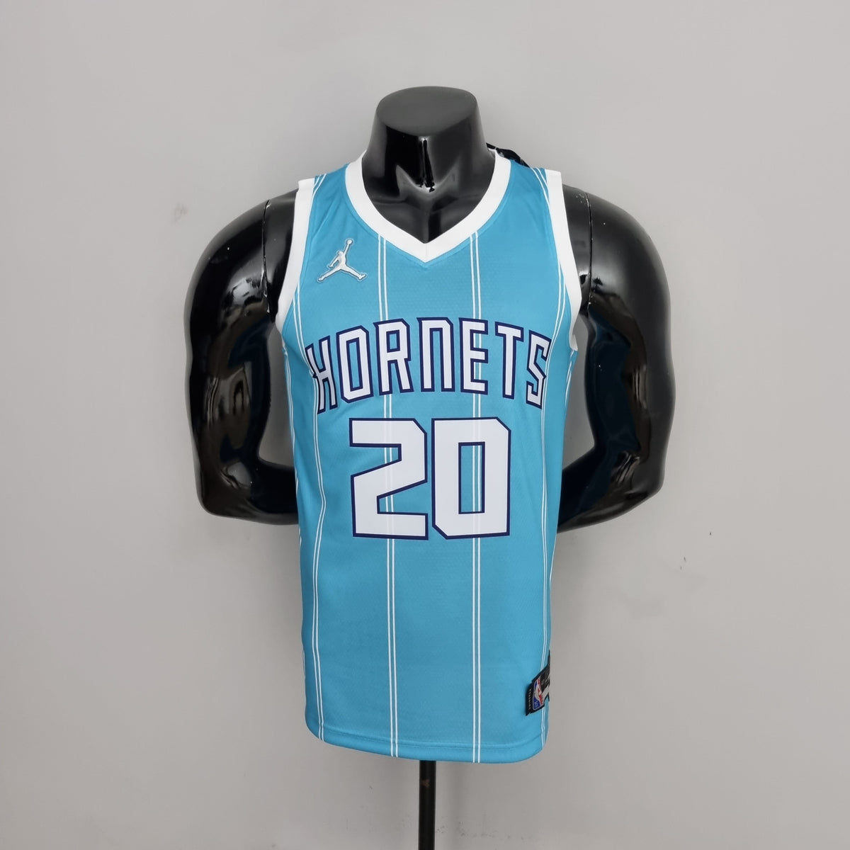 Camiseta Charlotte Hornets Camiseta Clásica Celeste
