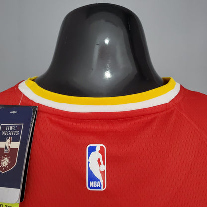 Camiseta Houston Rockets "Retro" Clásica Roja