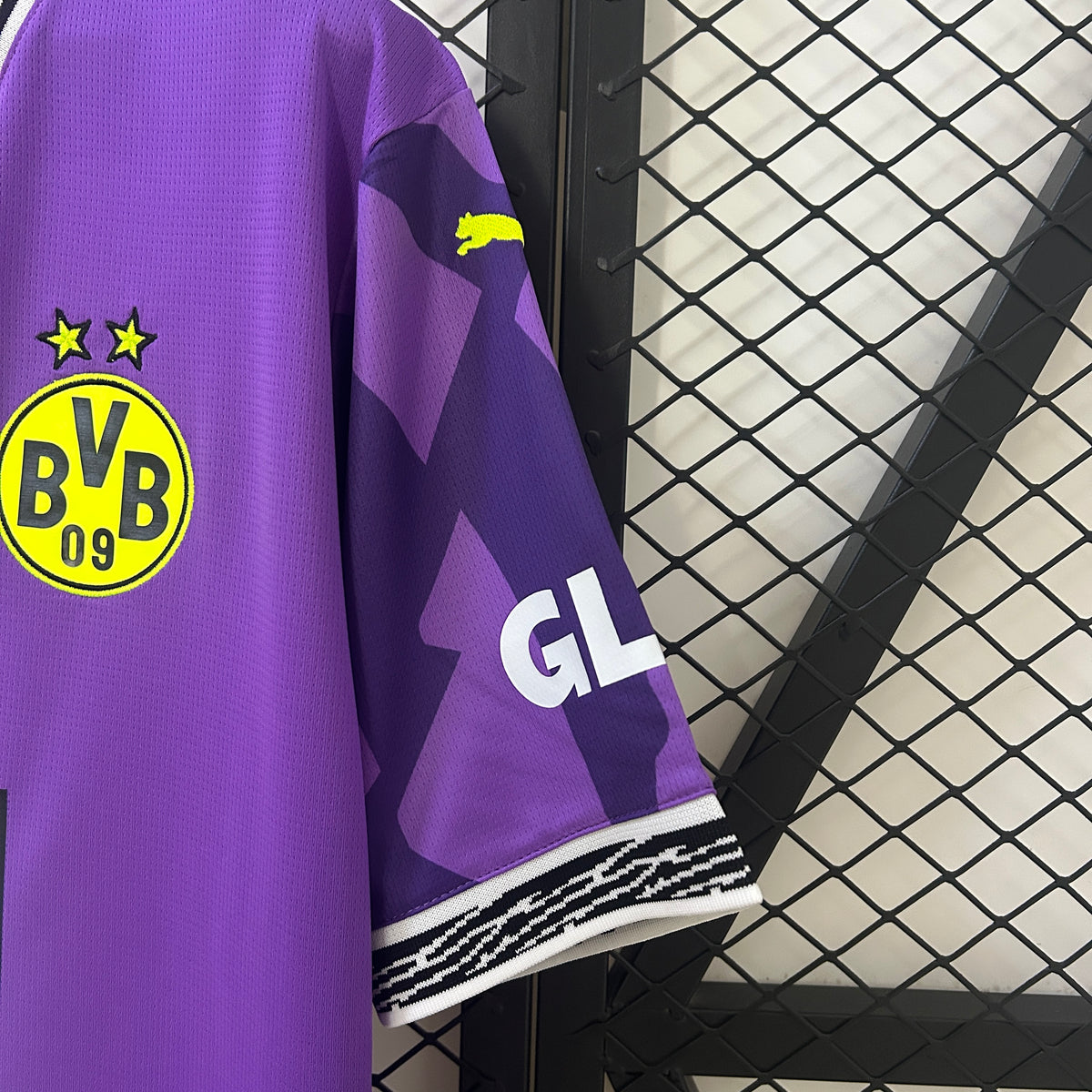 Camiseta Borussia Dortmund Portero Morado 2024/25 Versión Fan