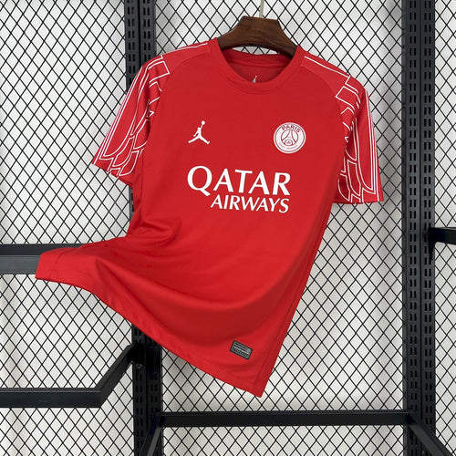 Camiseta Paris Saint-Germain Portero Rojo 2024/25 Versión Fan